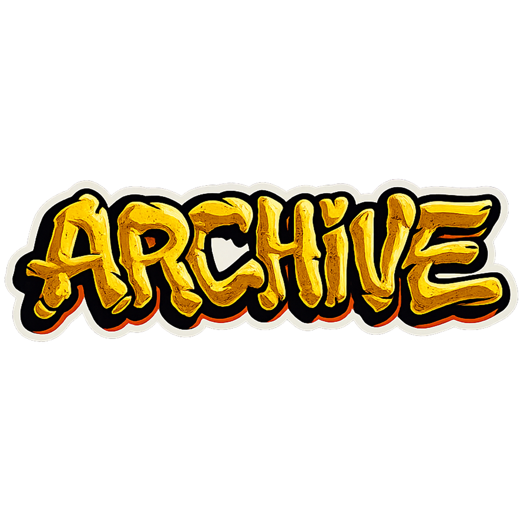 Archive Stickers 6-Pack Assorted