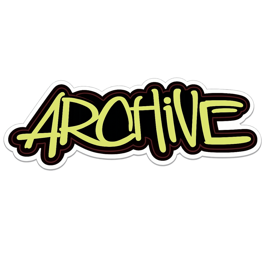 Archive Stickers 6-Pack Assorted
