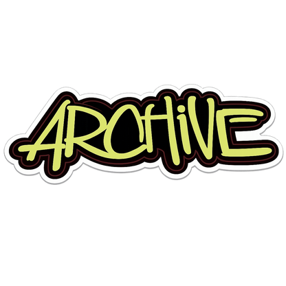 Archive Stickers 6-Pack Assorted