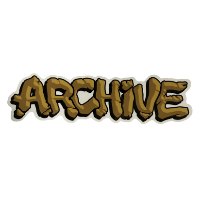 Archive Stickers 6-Pack Assorted