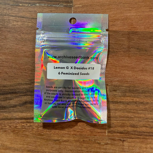 Single Auction 18 - Lemon G x Dosidos #18